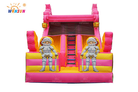 WSS-354 Inflatable Princess Carriage Slide