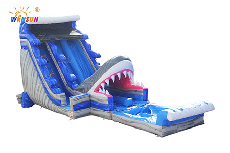 WSS-355 Inflatable Shark Water Slide