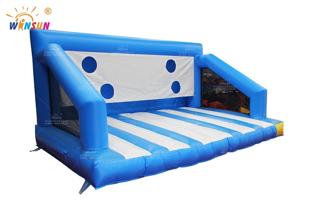 commercial Inflatable Soccer Goal With Score Point Holes