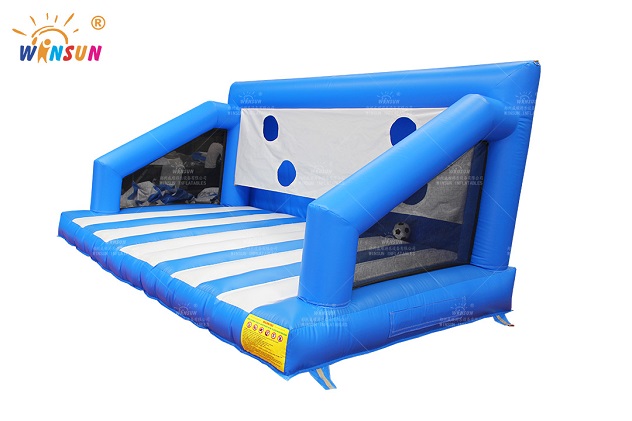 giant Inflatable Soccer Goal With Score Point Holes