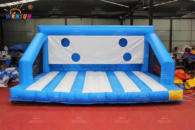 kids Inflatable Soccer Goal With Score Point Holes