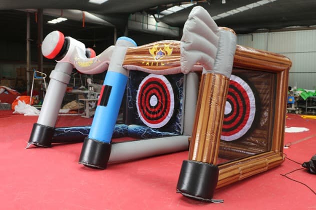 commercial Axe Throwing And Hammer Toss Game