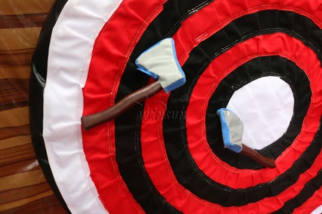 cheap Axe Throwing And Hammer Toss Game