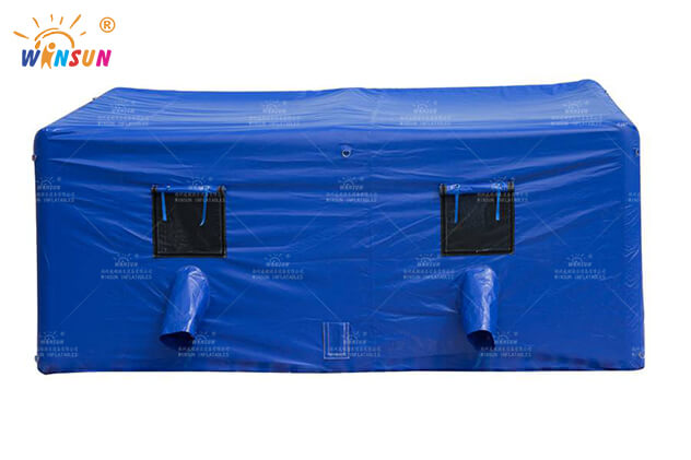 commercial Blue Inflatable Military Tent