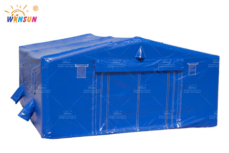 WST-093 Blue Inflatable Military Tent