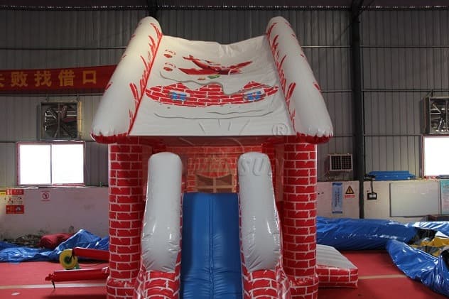 outdoor Christmas Eve Inflatable Combo for kids