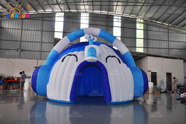 commercial Inflatable Headset Dome Tent
