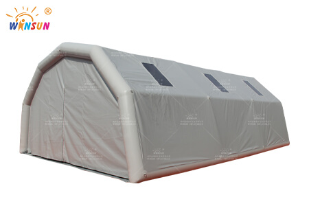 WST-107 Gray Airtight Inflatable Tunnel Tent