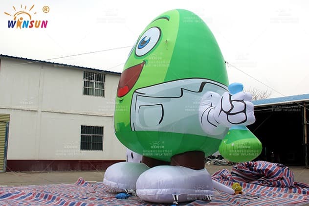 wholesale inflatable Green Egg