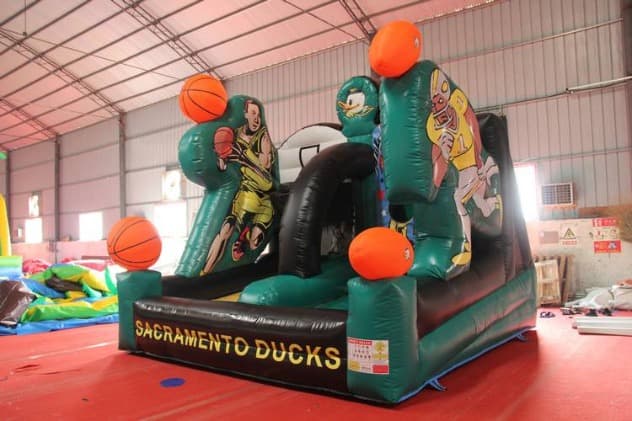 commercial Inflatabe Basketball Shoot Game