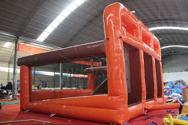 large Inflatable 3 Lane Gunsmoke Shooting Gallery