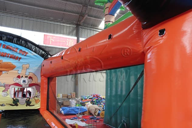 cheap Inflatable Bazooka Ball Cowboy Shoot Out for kids