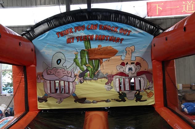 adults Inflatable Bazooka Ball Cowboy Shoot Out