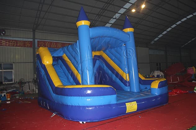 huge Inflatable Bounce House With Double Slide