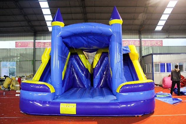 commercial Inflatable Bounce House With Double Slide