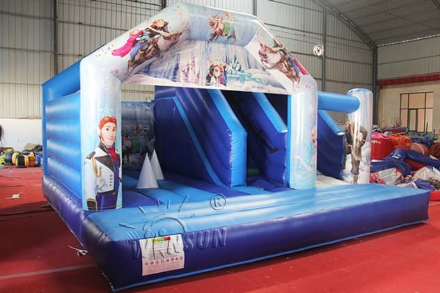 cheap wholesale Inflatable Bouncy Castle with Slide
