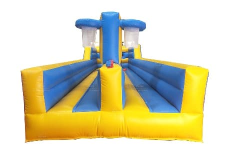 WSP-327 Inflatable Bungee Run With Basketball Hoop