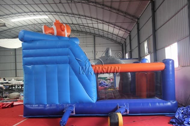 giant Inflatable Combo Bouncer With Slide