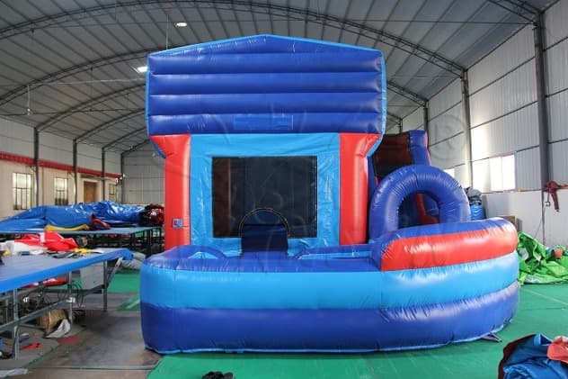 Inflatable Combo Slide with Landing for sale