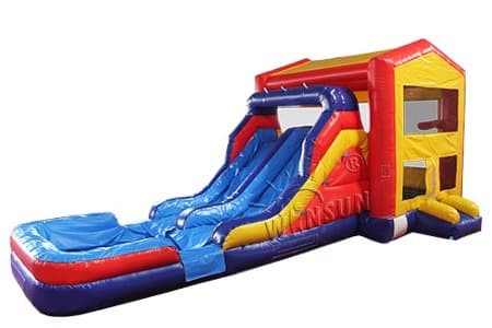 WSC-294 Inflatable Combo With Slide And Pool