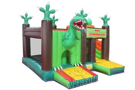 WSC-266 Inflatable Dinosaur Adventure Play Combo
