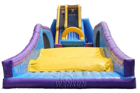 Inflatable Dropkick Water Slide for sale
