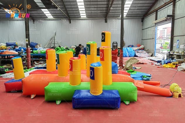Inflatable Hoopla game for kids
