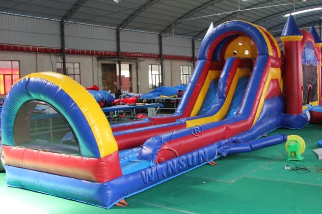 Inflatable Moonwalk with Slip N Slide price