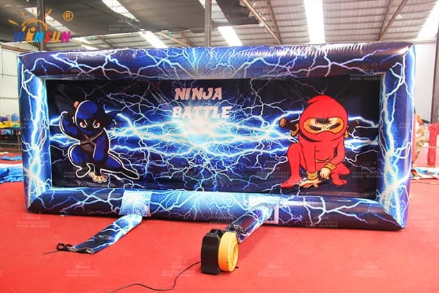 outdoor Inflatable Ninja Battle IPS Arena