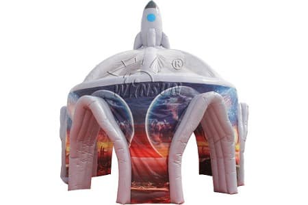WST-068 Inflatable Outer Space Rocket Tent