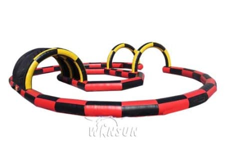 WSP-297 Inflatable Racing Arena With Tunnel