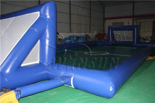 commercial Inflatable Soccer Field & 2 Soccer Goals for sale