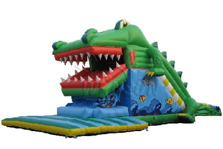 Inflatable snappy dragon Slide