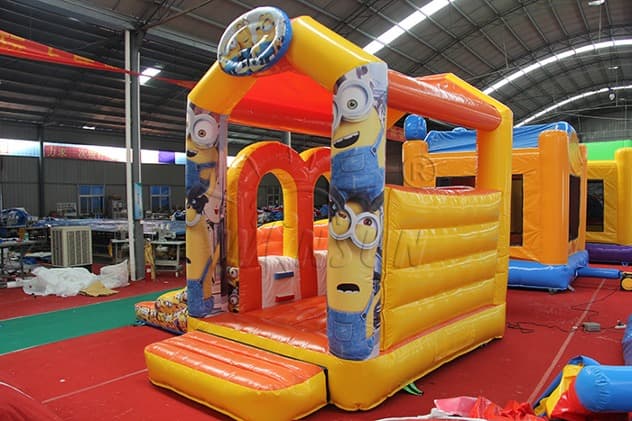 large Minions Inflatable Combo for kids