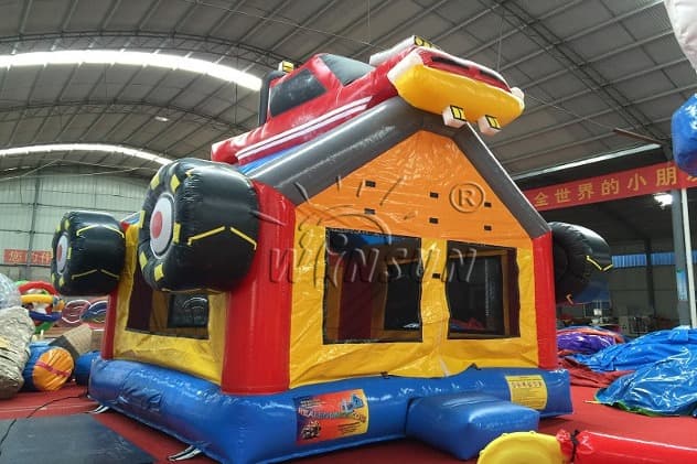 commercial Monster Truck Bounce House