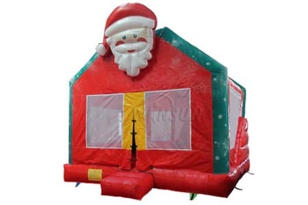 WSC-216 Santa Claus Inflatable Bounce House For Xmas