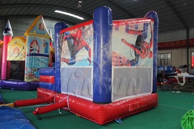 wholesale Spiderman Bouncy Castle With Slide