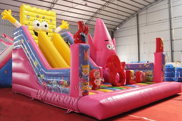 commercial SpongeBob Air Bouncer