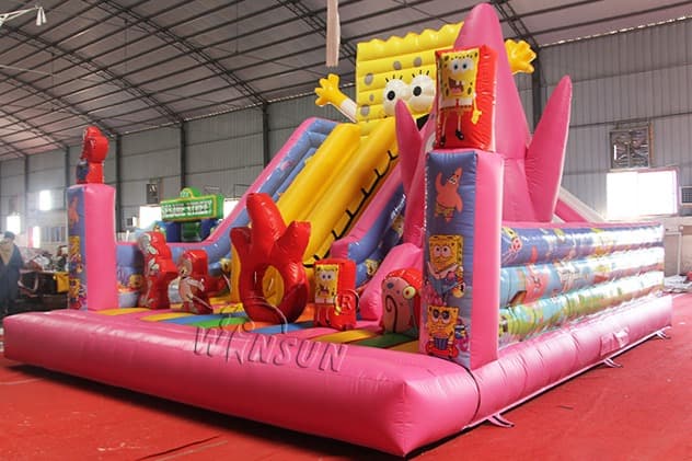 giant SpongeBob Air Bouncer