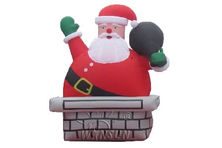 WSX-026 Inflatable Christmas Chimney