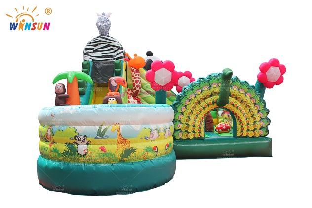 animal kingdom inflatable playground wsc 395 2