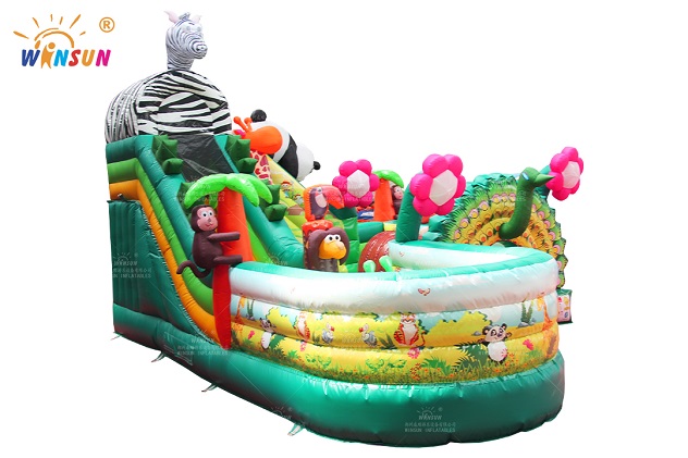 Animal Kingdom Inflatable Playground supplier