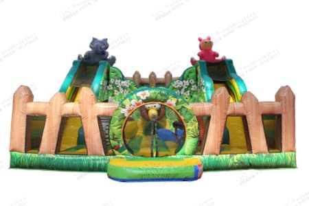 WSL-108 Animal World Inflatable Playground