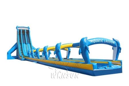 WSS-277 Blue Dolphin Large Water Slide