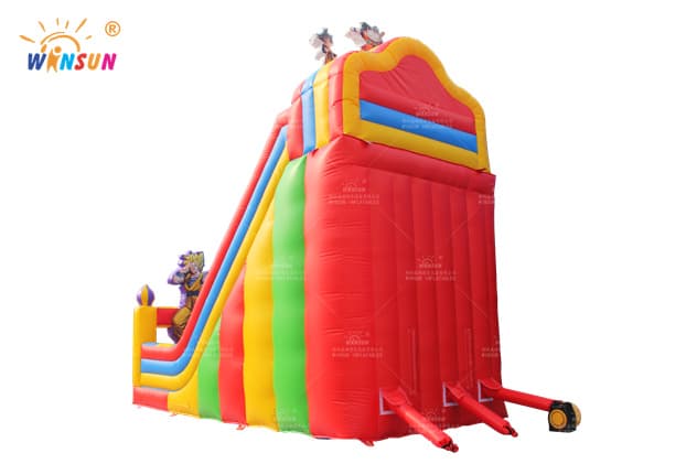 cartoon dargon ball inflatable slide wss330 6