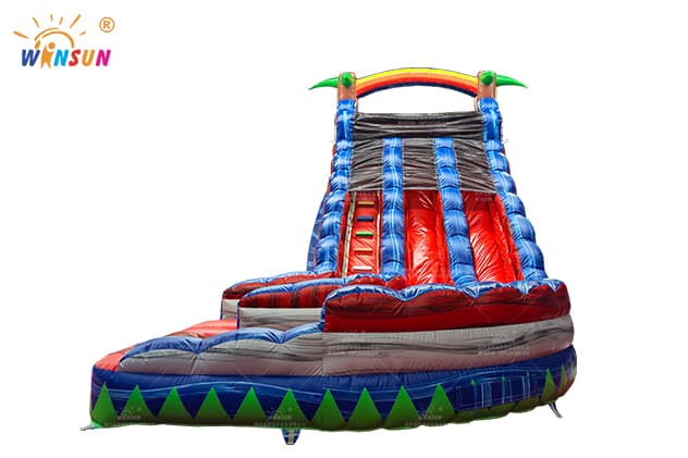 colorful inflatable water slide wss331 2