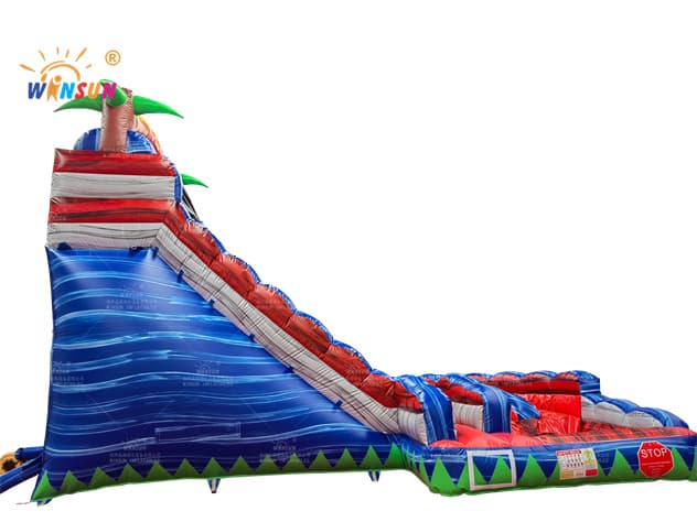 colorful inflatable water slide wss331 5