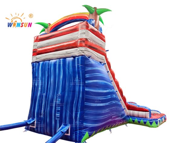 colorful inflatable water slide wss331 6