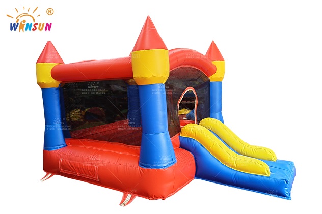 commercial blue inflatable combo wsc 386 2
