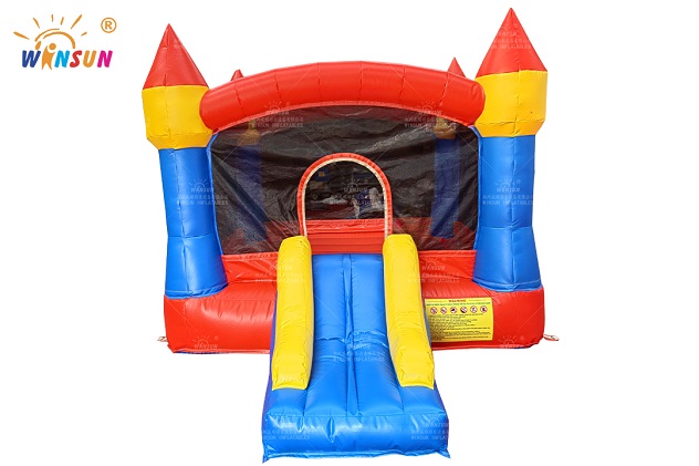 commercial blue inflatable combo wsc 386 3